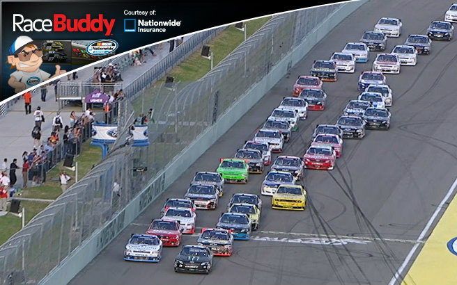 Nationwide Series race - Elliott Sadler must make up 20 points on Ricky Stenhouse Jr. to win his first title. His quest to do that has begun at Homestead.
