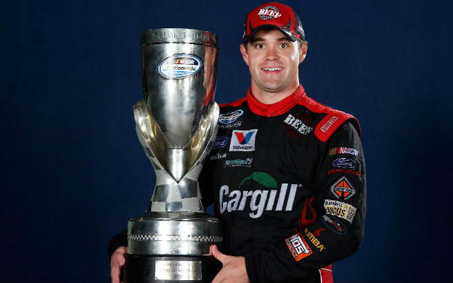 Giving thanks - With a second consecutive Nationwide Series championship in hand and a full-time Cup career just ahead, Ricky Stenhouse Jr. tells us how he is one thankful young man.