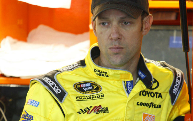 Gifts for those who have everything - A bright yellow firesuit for Matt Kenseth so he stands out in 2013 !