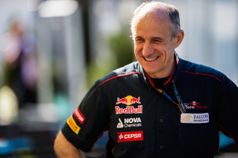 Scuderia Toro Rosso Team Principal Franz Tost is seen during previews to the Australian Formula One Grand Prix at the Albert Park Circuit.