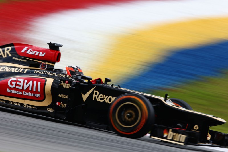 Kimi Raikkonen of Finland and Lotus drives during the final practice session prior to qualifying for the Malaysian Formula One Grand Prix at the Sepang Circuit on March 23, 2013 in Kuala Lumpur, Malaysia.