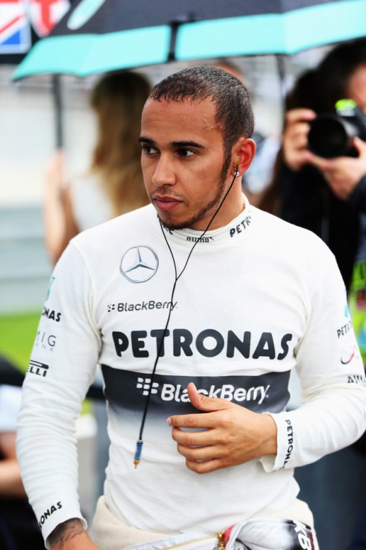 Lewis Hamilton of Great Britain and Mercedes GP prepares to drive during the Malaysian Formula One Grand Prix at the Sepang Circuit on March 24, 2013 in Kuala Lumpur, Malaysia. 