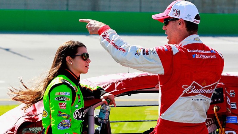 DANICA PATRICK: NO TO NUDE, HAPPY WITH HARVICK.
Stewart-Haas driver welcomes new teammate, accepts blame for Daytona wreck.