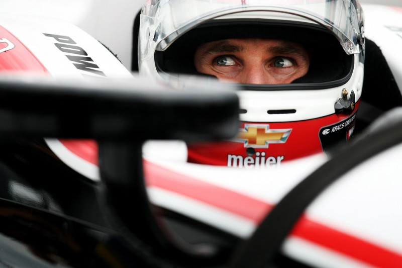 Will Power of Australia, driver of the #12 Verizon Team Penske Chevrolet sits in his car during practice for the IZOD INDYCAR Series Honda Indy Toronto on July 7, 2012 in Toronto, Canada. 