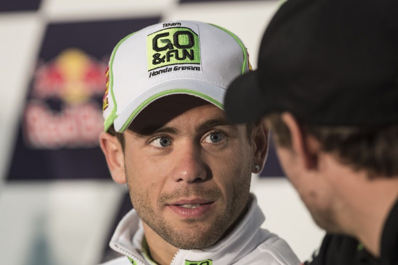 Alvaro Bautista of Spain and Go&Fun Honda Gresini looks on during the press conference at the end of the MotoGp Red Bull U.S. Grand Prix - Qualifying at Mazda Raceway Laguna Seca on July 20, 2013 in Monterey, California. 