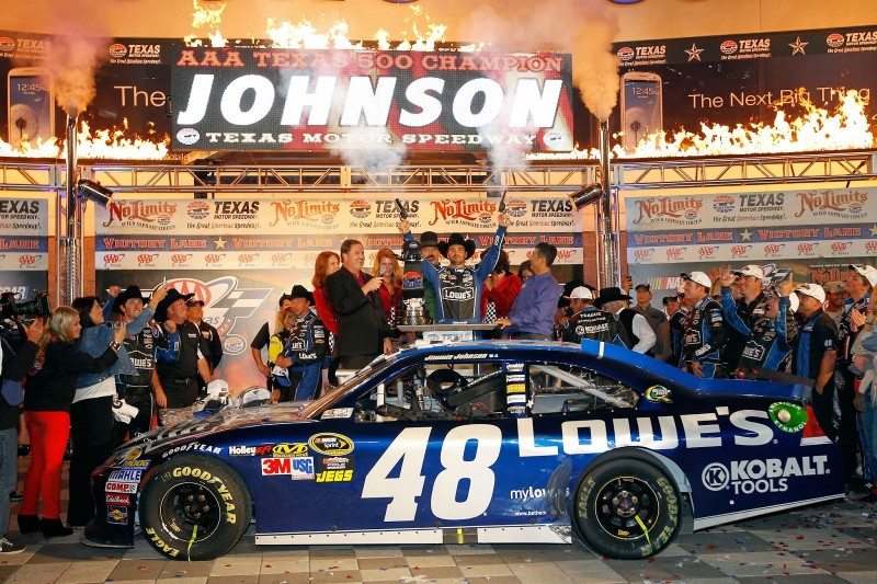 NASCAR: 2013 AAA Texas 500 Winner