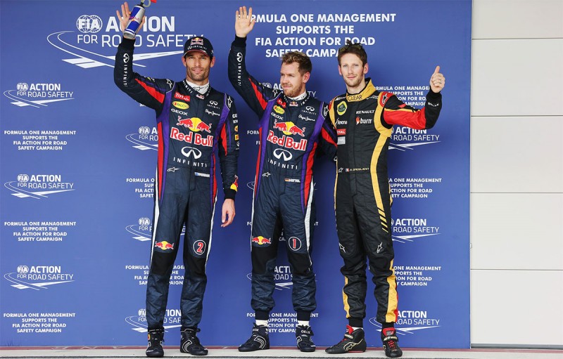 F1 2013 United States Grand Prix Winners