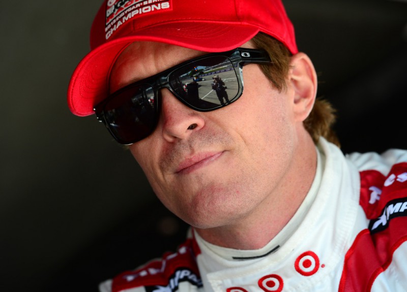 Scott Dixon of New Zealand driver of the #9 Target Chip Ganassi Racing Dallara Chevrolet during practice for the Verizon IndyCar Series 2014 Chevrolet Detroit Belle Isle Grand Prix at the Raceway at Belle Isle Park on May 30, 2014 in Detroit, Michigan. 