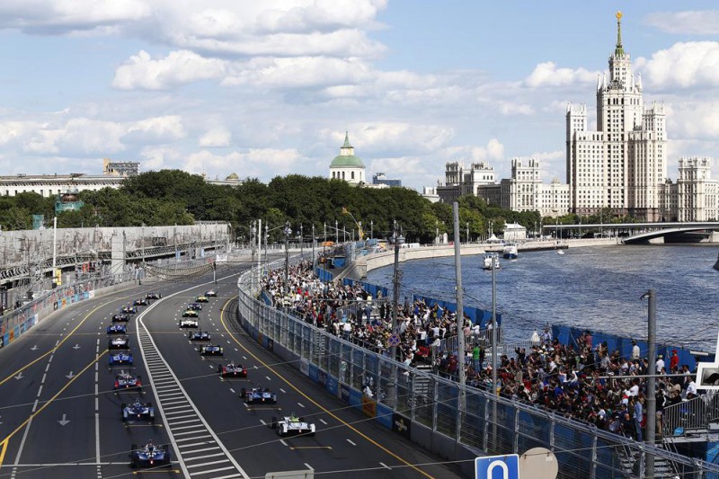 Moscow Grand Prix starting grid.