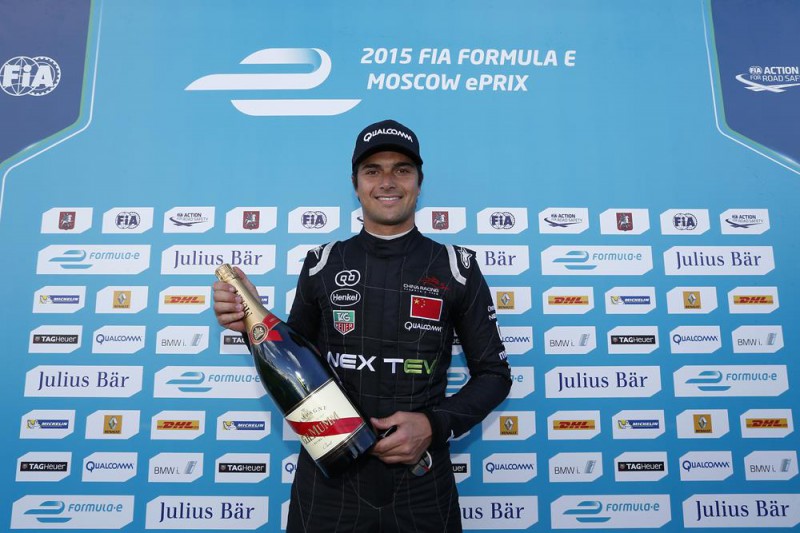2015 Moscow ePrix - winner: Nelson Piquet, Jr.