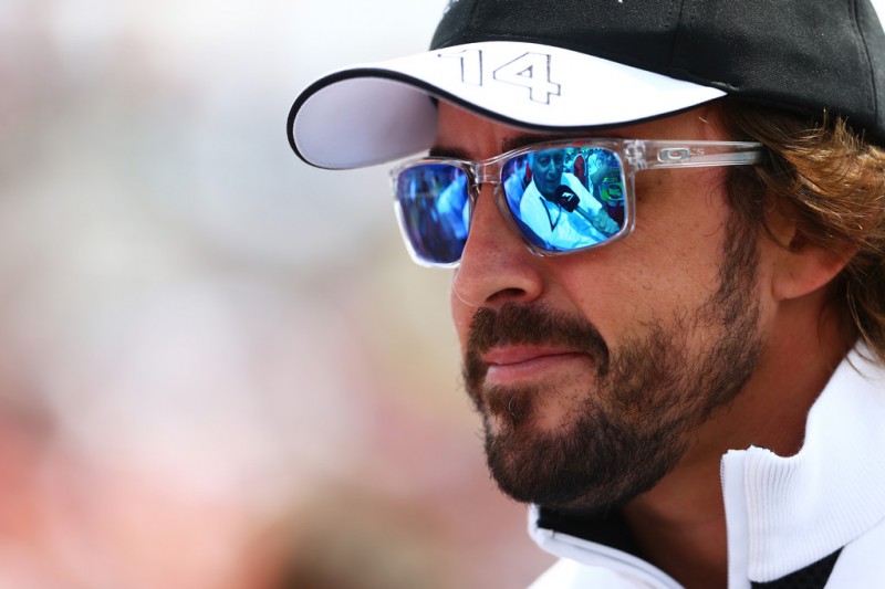 Fernando Alonso of Spain and McLaren Honda looks on prior to the Canadian Formula One Grand Prix at Circuit Gilles Villeneuve on June 7, 2015 in Montreal, Canada. 