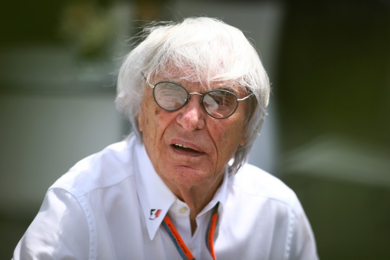 F1 supremo Bernie Ecclestone looks on prior to the Canadian Formula One Grand Prix at Circuit Gilles Villeneuve on June 7, 2015 in Montreal, Canada. 