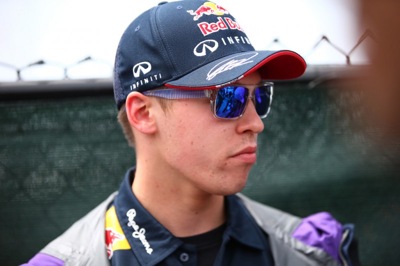 Daniil Kvyat of Russia and Infiniti Red Bull Racing looks on prior to the Canadian Formula One Grand Prix at Circuit Gilles Villeneuve on June 7, 2015 in Montreal, Canada. 