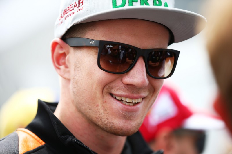 Nico Hulkenberg of Germany and Force India looks on prior to the Canadian Formula One Grand Prix at Circuit Gilles Villeneuve on June 7, 2015 in Montreal, Canada. 