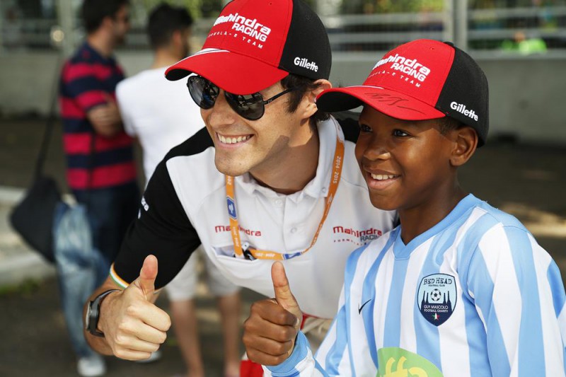Formula-E: 2015 Visa London ePrix — Bruno Senna.