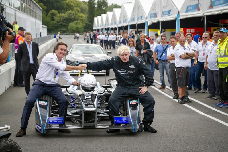 Formula-E: 2015 Visa London ePrix.