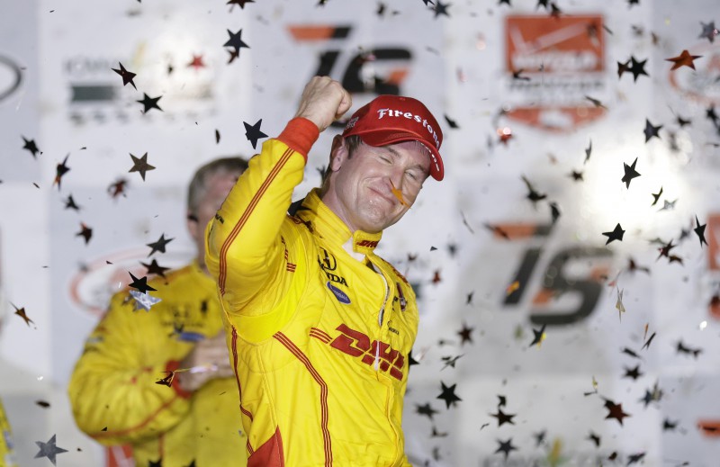 IndyCar: 2015 Iowa Corn Indy 300 winner Ryan Hunter-Reay.