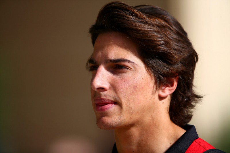 Roberto Merhi of Spain and Manor Marussia walks through the paddock during the Bahrain Formula One Grand Prix at Bahrain International Circuit on April 19, 2015 in Bahrain, Bahrain. 