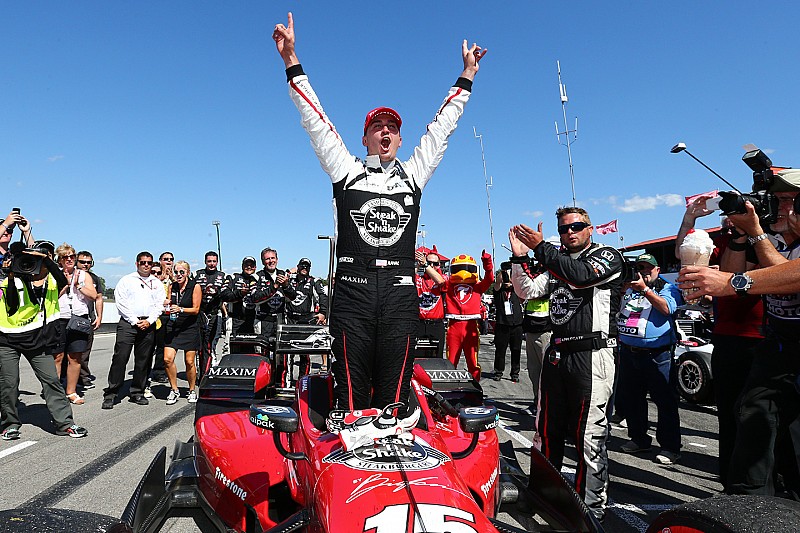 Winner, Graham Rahal. Winner, Graham Rahal.
