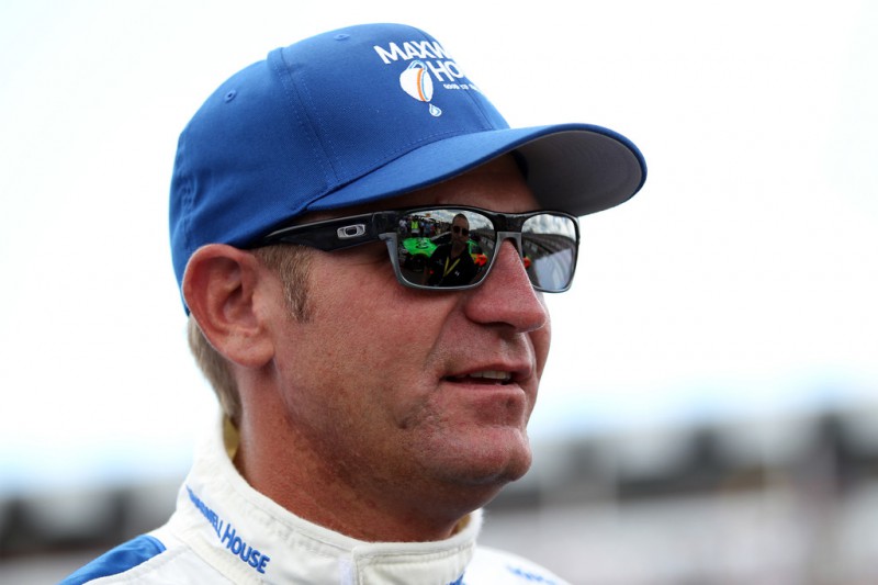 Clint Bowyer, driver of the #15 Maxwell House Toyota, takes part in pre-race ceremonies for the NASCAR Sprint Cup Series Windows 10 400 at Pocono Raceway on August 2, 2015 in Long Pond, Pennsylvania. Clint Bowyer, driver of the #15 Maxwell House Toyota, takes part in pre-race ceremonies for the NASCAR Sprint Cup Series Windows 10 400 at Pocono Raceway on August 2, 2015 in Long Pond, Pennsylvania.