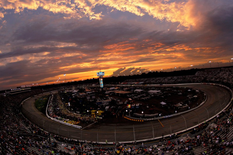 A general view of the speedway prior to the NASCAR Sprint Cup Series Federated Auto Parts 400 at Richmond International Raceway on September 12, 2015 in Richmond, Virginia. A general view of the speedway prior to the NASCAR Sprint Cup Series Federated Auto Parts 400 at Richmond International Raceway on September 12, 2015 in Richmond, Virginia.