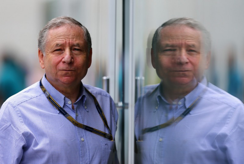 President of the FIA Jean Todt is seen in the paddock wearing a black armband in memory of those who died in the Paris terror attack on Friday during the Formula One Grand Prix of Brazil at Autodromo Jose Carlos Pace on November 15, 2015 in Sao Paulo, Brazil. President of the FIA Jean Todt is seen in the paddock wearing a black armband in memory of those who died in the Paris terror attack on Friday during the Formula One Grand Prix of Brazil at Autodromo Jose Carlos Pace on November 15, 2015 in Sao Paulo, Brazil.
