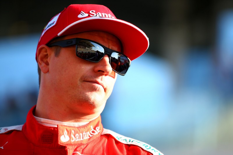 Kimi Raikkonen of Finland and Ferrari takes part in the drivers' parade before the Abu Dhabi Formula One Grand Prix at Yas Marina Circuit on November 29, 2015 in Abu Dhabi, United Arab Emirates. Kimi Raikkonen of Finland and Ferrari takes part in the drivers' parade before the Abu Dhabi Formula One Grand Prix at Yas Marina Circuit on November 29, 2015 in Abu Dhabi, United Arab Emirates.