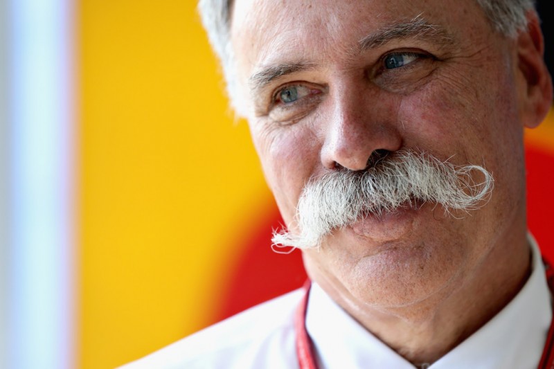 Chase Carey, CEO and Executive Chairman of the Formula One Group in the Red Bull Racing garage during previews to the Australian Formula One Grand Prix at Albert Park on March 23, 2017 in Melbourne, Australia. Chase Carey, CEO and Executive Chairman of the Formula One Group in the Red Bull Racing garage during previews to the Australian Formula One Grand Prix at Albert Park on March 23, 2017 in Melbourne, Australia.