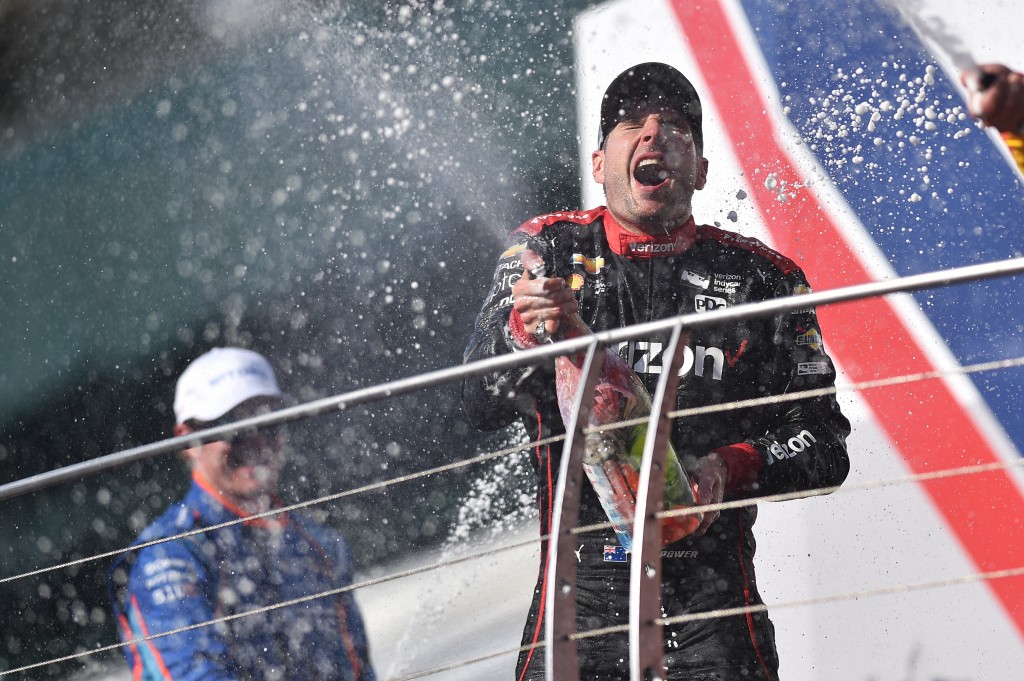 Will Power wins INDYCAR Grand Prix. Will Power wins INDYCAR Grand Prix.