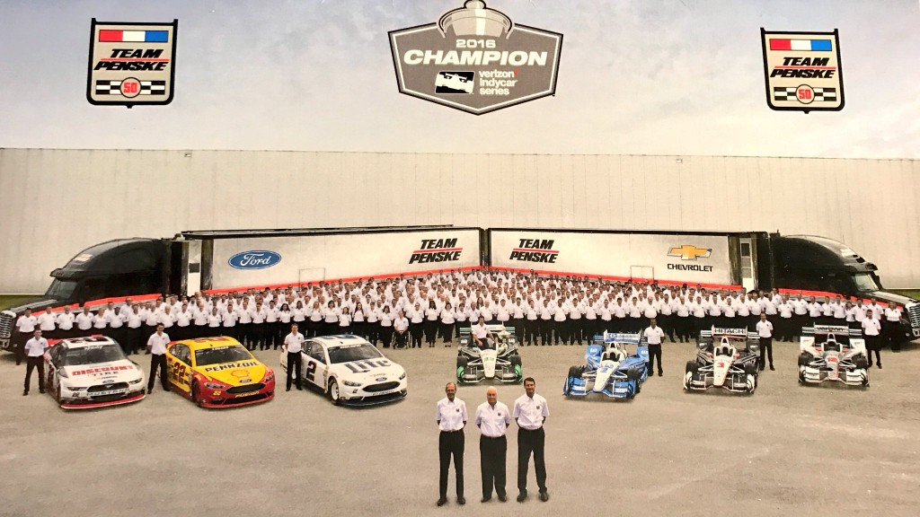 All the Team Penske, IndyCar and NASCAR. All the Team Penske, IndyCar and NASCAR.