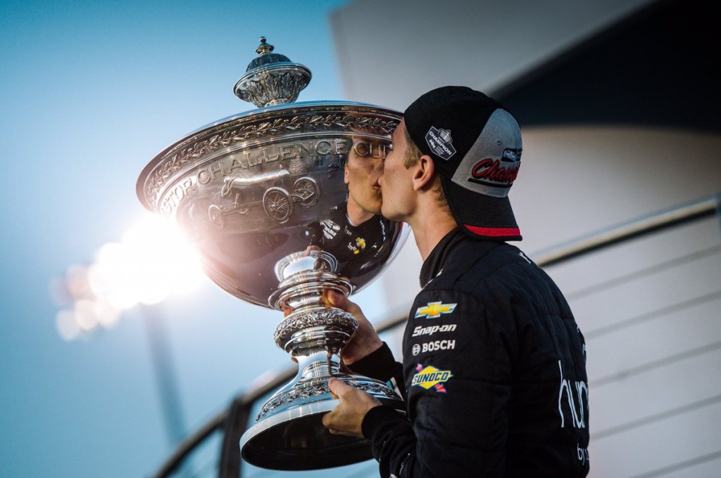 Josef Newgarden became IndyCar’s youngest champion in over a decade and the series’ first American champ in five years. Josef Newgarden became IndyCar’s youngest champion in over a decade and the series’ first American champ in five years.