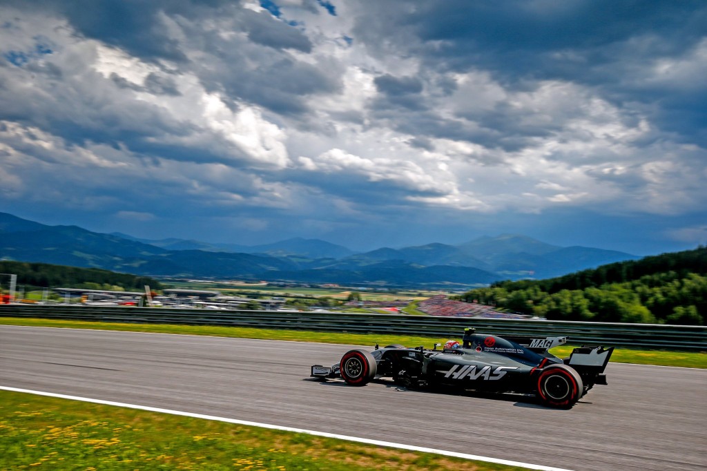 Kevin Magnussen, Haas F1 Team, 2017. Kevin Magnussen, Haas F1 Team, 2017.
