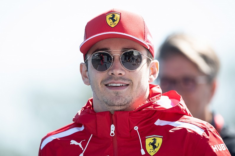 Charles Leclerc, Ferrari, 2019. Charles Leclerc, Ferrari, 2019.