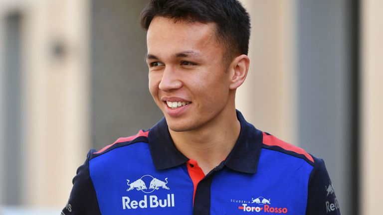 Alexander Albon, Scuderia Toro Rosso, 2019. Alexander Albon, Scuderia Toro Rosso, 2019.