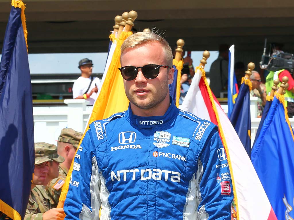 Felix Rosenqvist, IndyCar. Felix Rosenqvist, IndyCar.