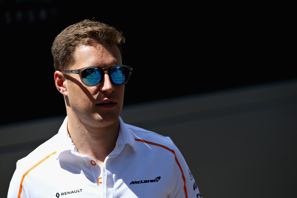 Stoffel Vandoorne of Belgium driving the (2) McLaren F1 Team MCL33 Renault walks in the Paddock before the Formula One Grand Prix of Austria at Red Bull Ring on July 1, 2018 in Spielberg, Austria. Stoffel Vandoorne of Belgium driving the (2) McLaren F1 Team MCL33 Renault walks in the Paddock before the Formula One Grand Prix of Austria at Red Bull Ring on July 1, 2018 in Spielberg, Austria.