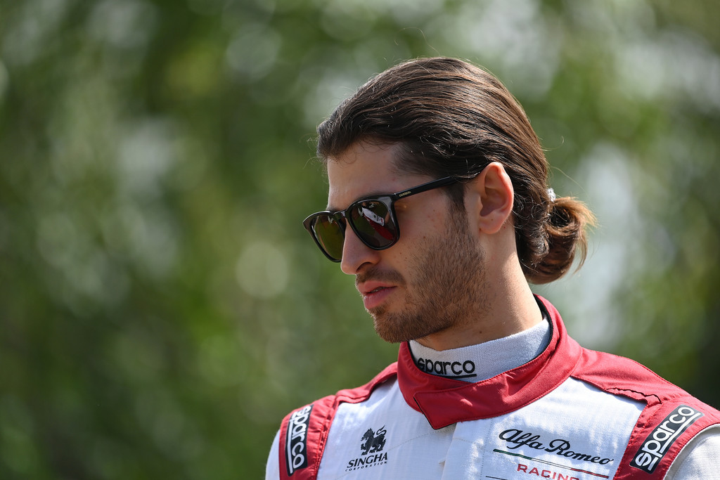 Antonio Giovinazzi of Italy and Alfa Romeo Racing looks on in the Paddock during previews ahead of the F1 Grand Prix of Australia at Melbourne Grand Prix Circuit on March 12, 2020 in Melbourne, Australia. Antonio Giovinazzi of Italy and Alfa Romeo Racing looks on in the Paddock during previews ahead of the F1 Grand Prix of Australia at Melbourne Grand Prix Circuit on March 12, 2020 in Melbourne, Australia.