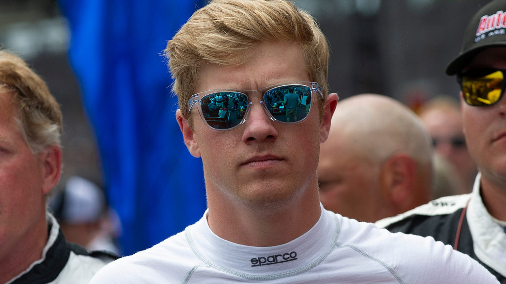 Spencer Pigot, IndyCar. Spencer Pigot, IndyCar.